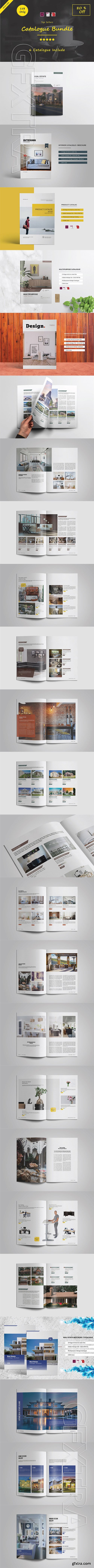 CreativeMarket - Catalogue Brochure Bundle 2597095