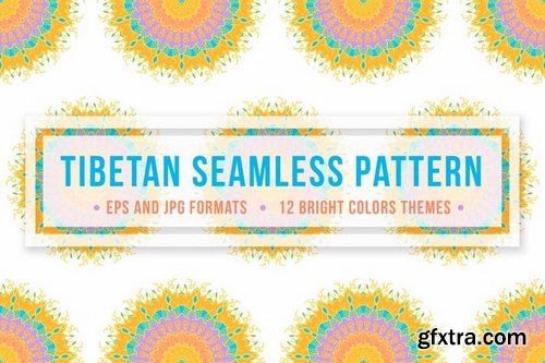 Tibetan Seamless Pattern