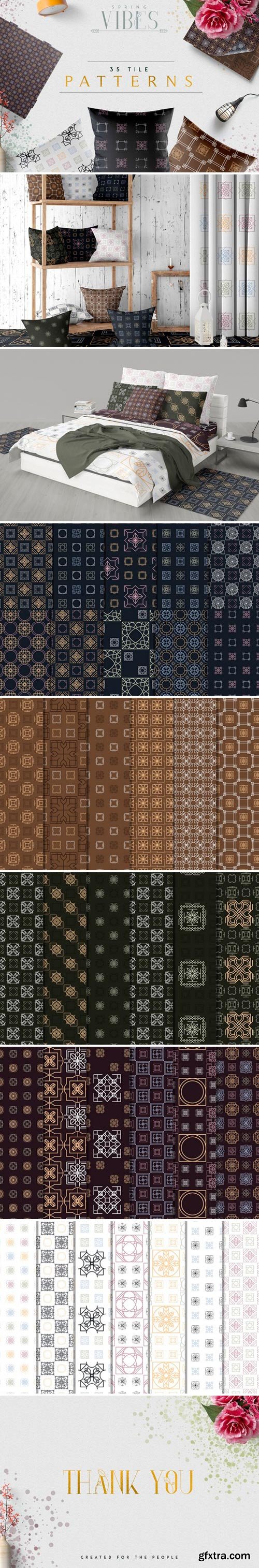 CM - [Spring Vibes] 35 Tile Patterns 2472127