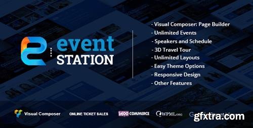 ThemeForest - Event Station v1.2.6 - Event & Conference WordPress Theme - 16019694