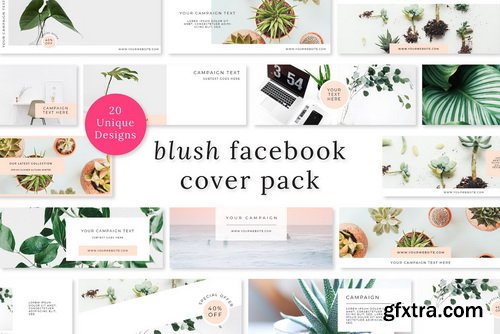 CM - Blush Facebook Cover Pack - 2187816