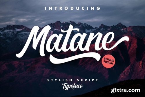 Matane Font Family - 2 Fonts