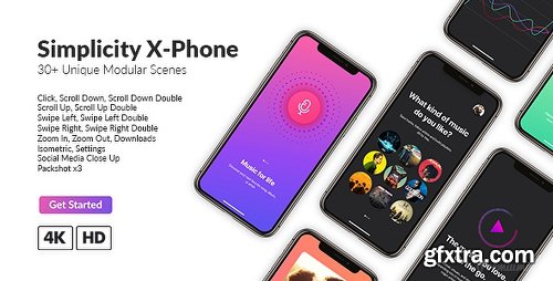Videohive Simplicity X-Phone Promo 21462845