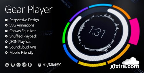 CodeCanyon - Gear HTML5 Audio Player (Update: 13 April 18) - 7724112