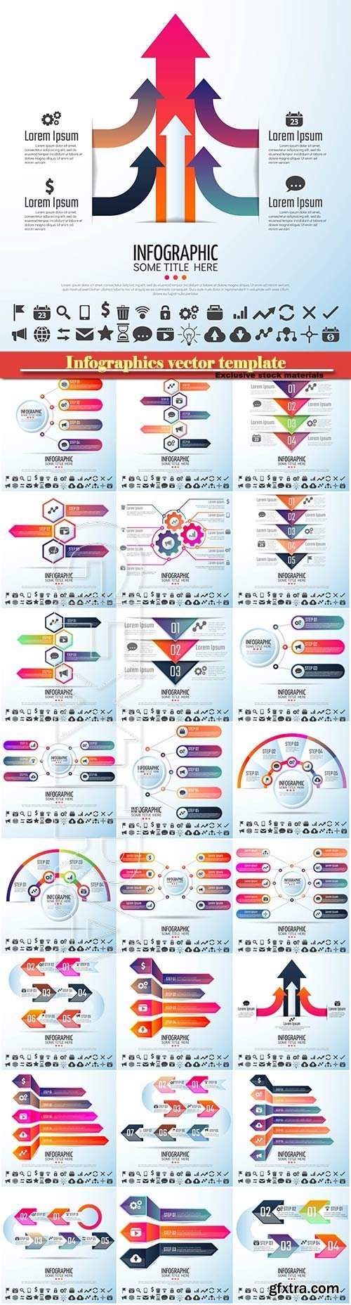 Infographics vector template for business presentations or information banner