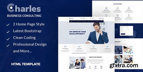 ThemeForest - Charles v1.0 - Business-Consulting HTML Template - 21992573