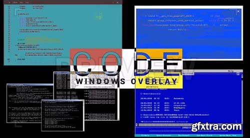 Code Windows Overlay - Motion Graphics 88546