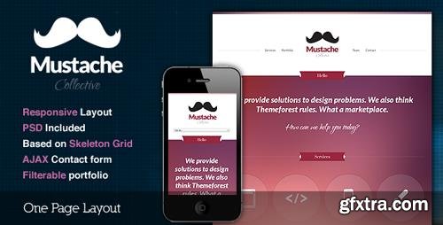 ThemeForest - Mustache v1.1 - Responsive One Page HTML Template (Update: 3 September 13) - 2825554