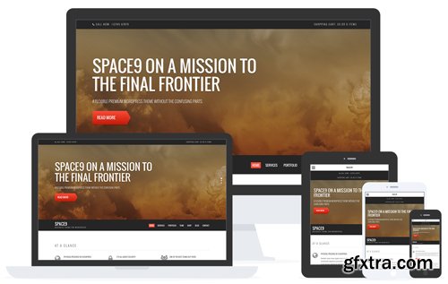 CSSIgniter - Space9 v2.1 - WordPress Theme