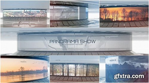Videohive 3D Panorama | Sci-Fi Video Displays 21364924