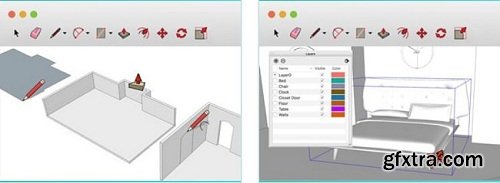 Sketchup School – Levels 1 to 5
