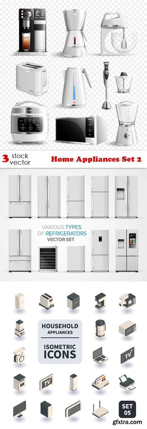 Vectors - Home Appliances Set 2