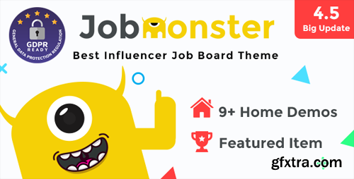 ThemeForest - Jobmonster v4.5.1.4 - Job Board WordPress Theme - 10965446