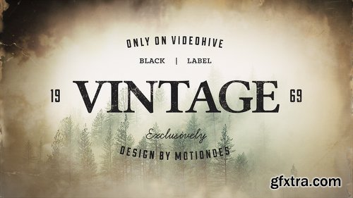 Videohive Vintage Opener 3 21745930
