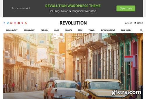 HappyThemes - Revolution Pro v1.3 - WordPress Magazine Theme