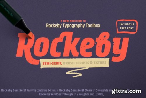 Rockeby Semiserif Font Family