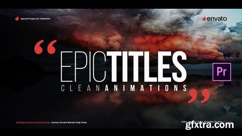 Videohive Epic Titles for Premiere 21874438