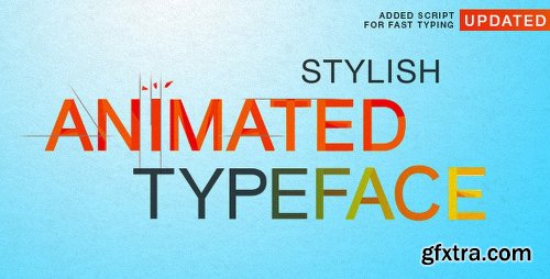 Videohive Stylish Animated Typeface 6145345