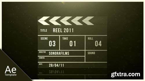 Videohive - Clapperboard reveal - 236181