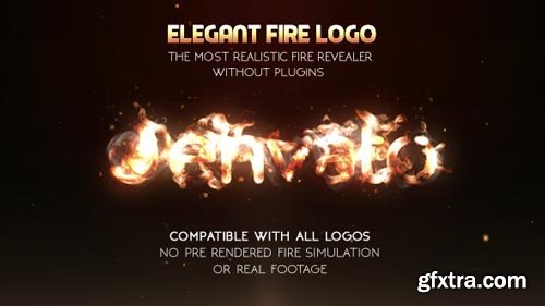 Videohive - Elegant Fire Logo (No Plugin) - 13108852