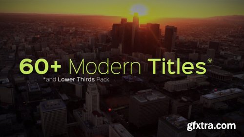 Videohive Modern Titles and Lower Thirds 16226249