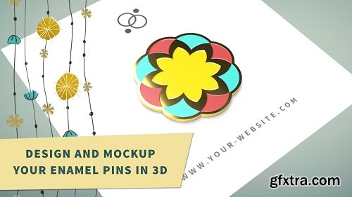 Design and Mockup Your Enamel Pins in 3D