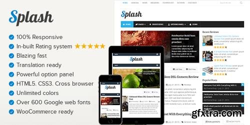 MyThemeShop - Splash v3.2.3 - Fully Responsive HTML5 & Review based WordPress Theme
