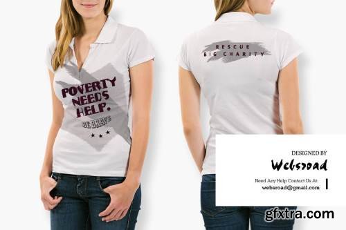 Charity | T-shirt Design Template
