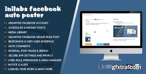 CodeCanyon - Inilabs v1.0 - Facebook Multi Account Auto Post & Scheduler - 21189926 - NULLED