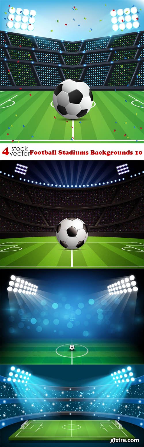 Vectors - Football Stadiums Backgrounds 10
