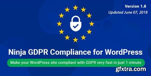 CodeCanyon - Ninja GDPR Compliance 2018 for WordPress v1.8 - 21936402
