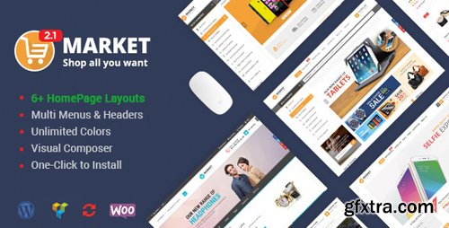 ThemeForest - Market v2.3.0 - Shopping WooCommerce WordPress Theme - 9514470