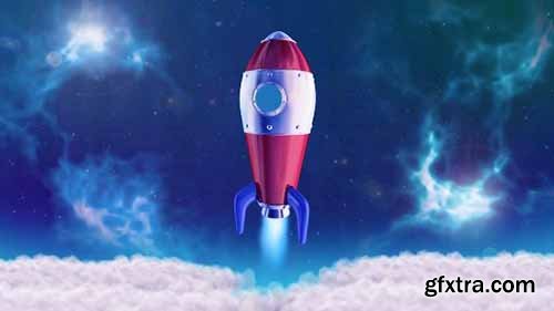 3D Rocket Space Logo - After Effects 89865