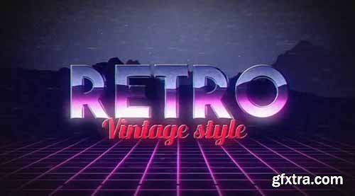 Retro Title - After Effects 90123