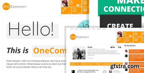 ThemeForest - OneCommunity v2.1.2 - BuddyPress Community e-Learning LMS Theme - 3713046