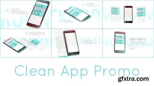 Videohive Clean App Promo 17328108