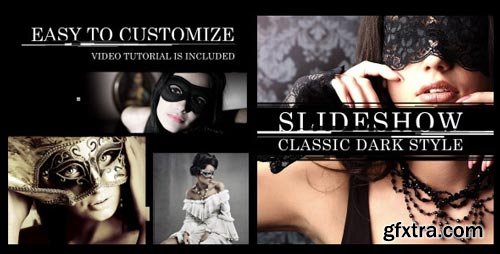 Videohive - Slideshow Classic Dark Style - 11627615