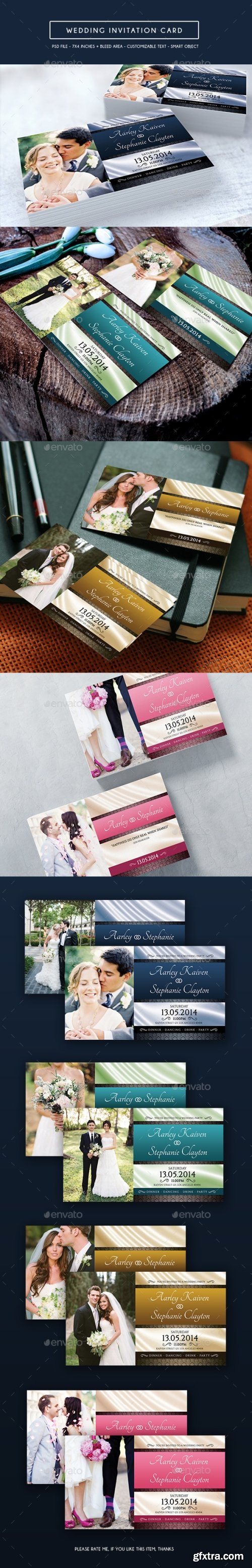 Graphicriver - Wedding Invitation Card 14207802