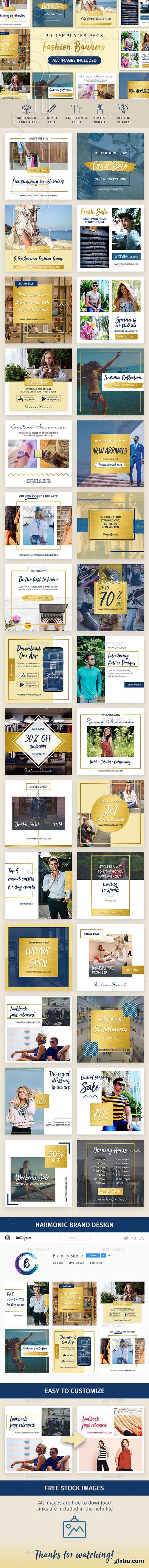 Graphicriver - Instagram Banners 22093370