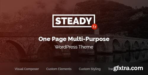 ThemeForest - Steady v1.1 - One Page Multi-Purpose WordPress Theme - 20710684