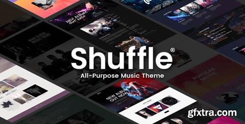 ThemeForest - Shuffle v1.4 - All-Purpose Music Theme with Genre-specific Skins & Homepages - 18281364