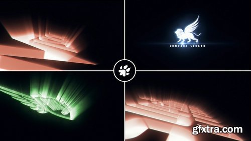 Videohive Cinematic Light Rays Logo v3 22040240