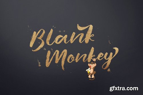 Blank Monkey Font