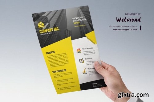 Construction Business Pricing Flyer Flyer Templates