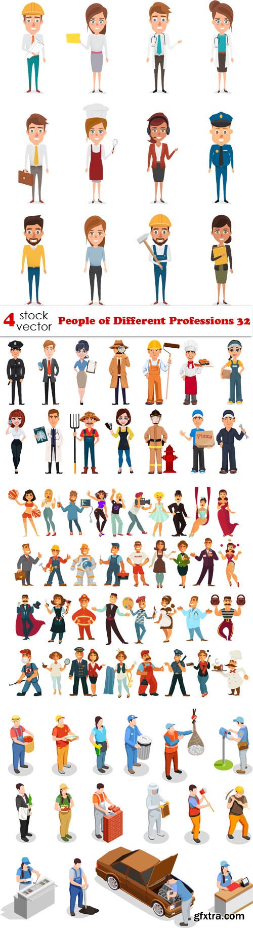 Vectors - People of Different Professions 32