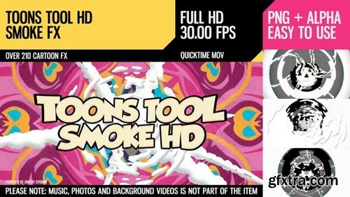 Videohive - Toons Tool HD (Smoke FX) - 21202488