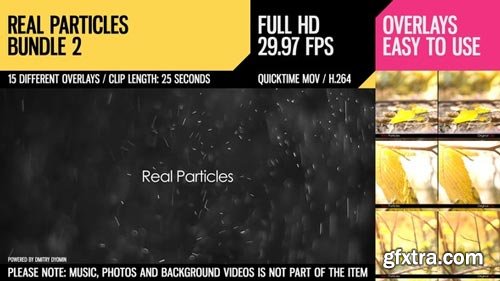 Videohive - Real Particles Bundle 2 (Heavy Particles) - 3285458