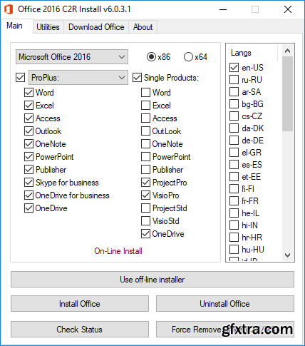 Office 2013-2016 C2R Install 6.0.8.5
