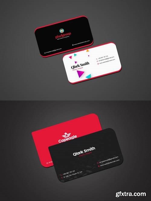 Business Card Template For Designer 2