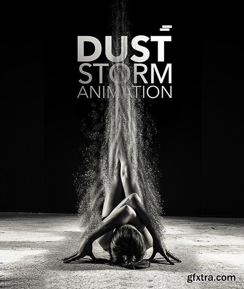 GraphicRiver - Dust Storm Animation Photoshop Action - 21756012